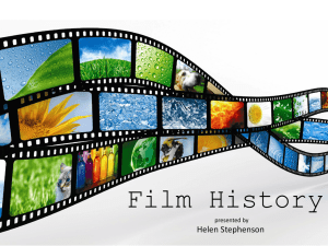 Film History: From Edison to Melies