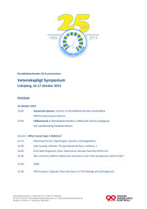 Program (pdf) - Barndiabetesfonden