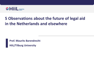 5 Observations about the future of legal aid in the
