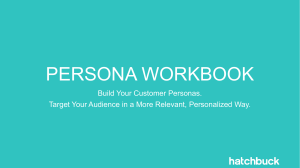 Persona Workbook