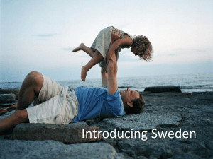 Intro to Sweden