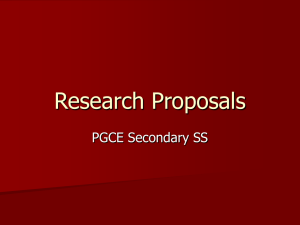 PGCE Secondary ICT SS