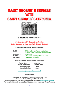 Christmas Concert Poster