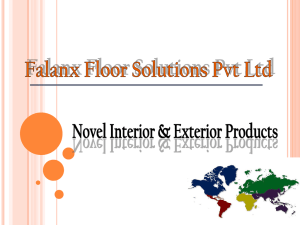 Redefining Interior & Exterior finishes with innovative solutions