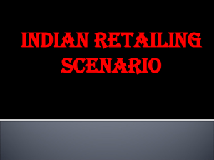 Indian Retail Scenario: Market Analysis & Growth