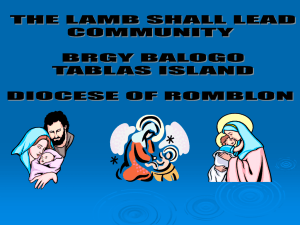 Brgy. Balogo Community Project: Values, Health, Development