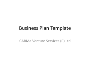 Biz Plan Template.