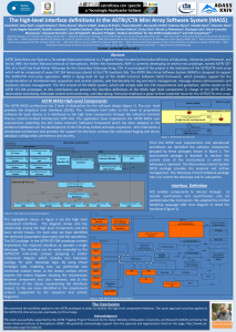 P8.10 The high-level interface definitions in the ASTRI/CTA Mini