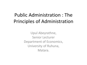 Second Paradim - Faculty of Humanities & Social Sciences