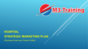 hospital strategic marketing plan