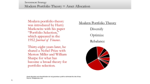 Modern Portfolio Theory - Indelible Wealth Group