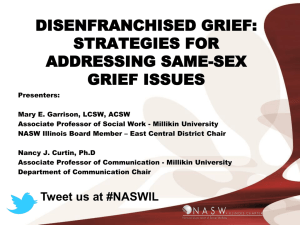 Strategies for Addressing Same-Sex Grief Issues (1