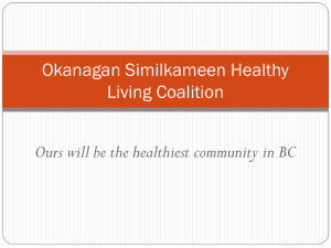 Okanagan Similkameen Healthy Living Coalition