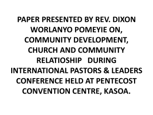 Rev. Dixon Worlanyo Pomeyi