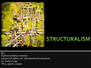 Structuralism