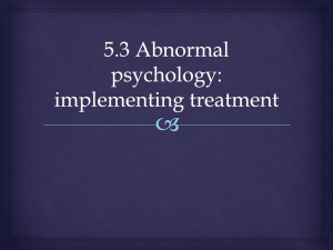 5.3 implementing treatment