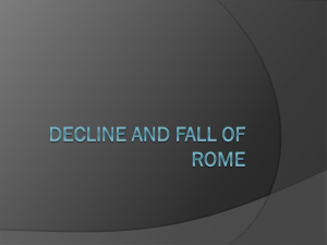 Decline and Fall of Rome
