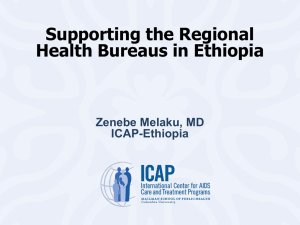 Zenebe Melaku, ICAP Ethiopia - I-TECH