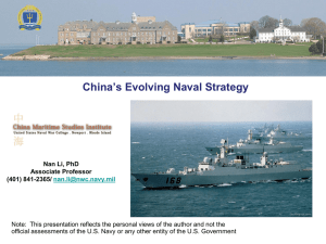 Nan Li`s Presentation - Transatlantic Academy