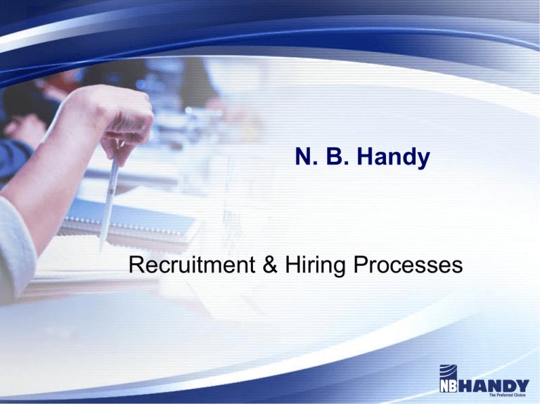 Overview of NB Handy