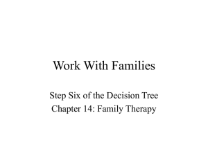 Family Therapy Models: Social Work Presentation