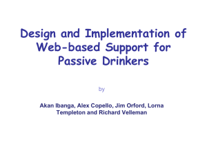 Design and implementation of a web-based support for