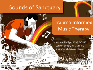 Trauma-Informed Music Therapy Presentation