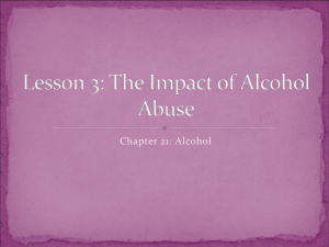 Alcohol: Effects, Risks, and Recovery Presentation