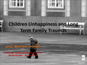 Children, Trauma & Family Therapy: Andolfi Presentation