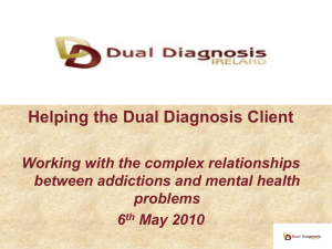 Working with the complex relationships between addictions and