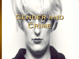 Gender and Crime