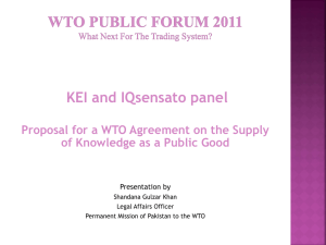 Marrakesh Agreement, GATT - World Trade Organization