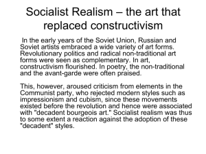 Socialist Realism – the art that replaced