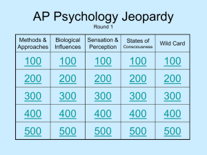 General easy Jeopardy