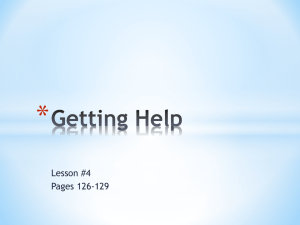 Getting Help