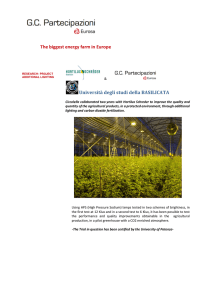 Progetto Illumin Supplementare