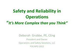 Understanding Process Safety Management