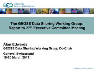 27EXCOM_DSWG - Group on Earth Observations