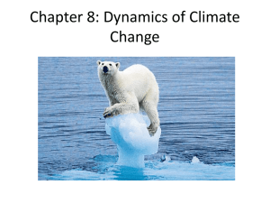 Climate Change Dynamics: Energy, Feedback, & Greenhouse Gases