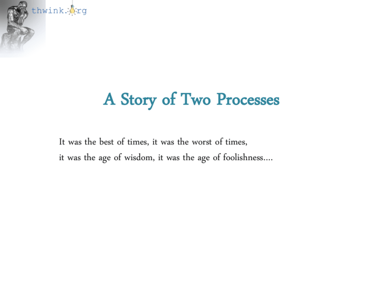 The Universal Problem Solving Process