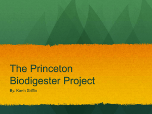 Federal Financing for Biodigesters