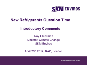 Ray Gluckman NRQT - Refrigeration & Air Conditioning Magazine