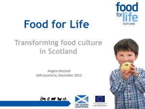 Food for Life - Keep Scotland Beautiful