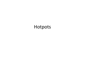 Hotpots - APESBioassign