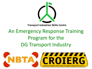 NBTA Bulk Tanker Day TISC Training