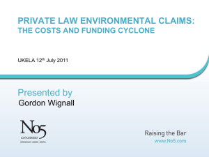 Gordon Wignall`s presentation (MS PowerPoint)