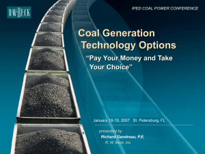 Why is coal back in vogue