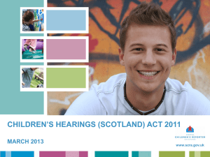 Scottish Children`s Reporter Administration