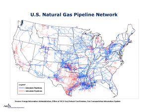 U.S. Natural Gas Pipeline Network & Future Trends