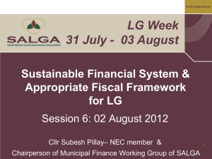 Session 6 - Parliament of South Africa